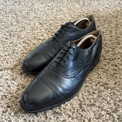 Nettleton VTG Black Leather Cap Toe Oxford Men’s Size 12M