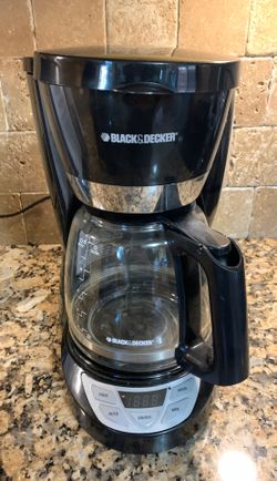 Black and Decker coffee maker