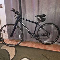 Cannondale Silk Path 700 Blue Hybrid Bike Aluminum 