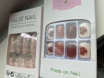 Press On Nails ( False Nails) 2 Pairs