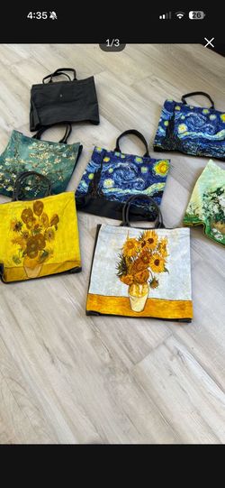 Tote Bags- Van Gogh Inspired Art
