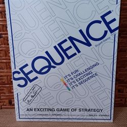 Vintage Sequence Board Game  from JAX LTD., INC. Ages 7- Adult