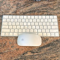 Apple Mouse And Keyboard 