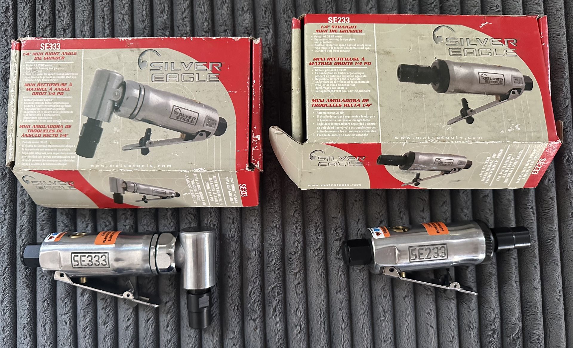 SILVER EAGLE DIE GRINDERS (new)