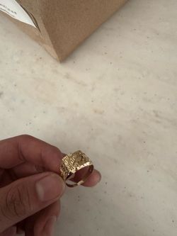10k nugget ring