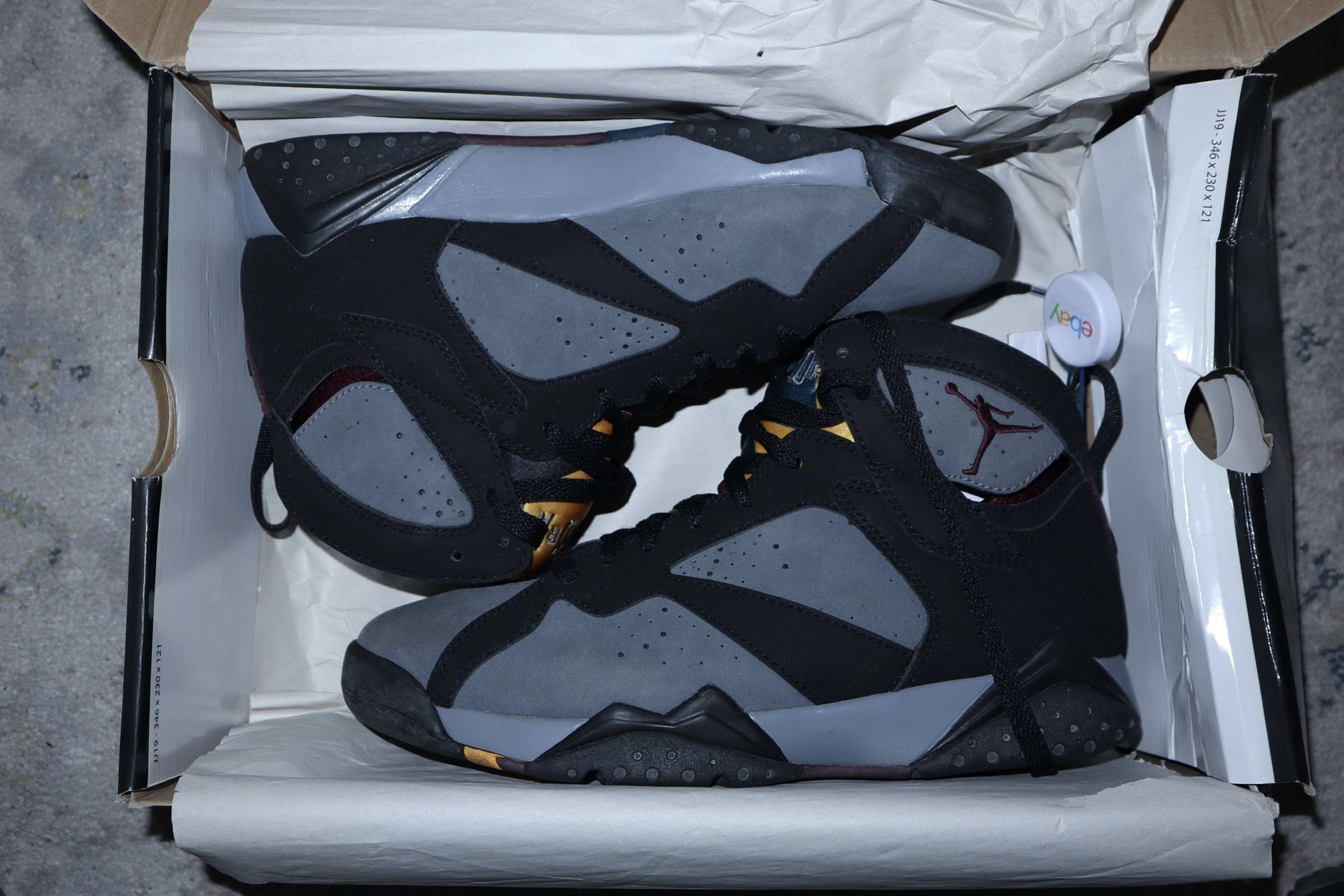 AIR JORDAN JORDAN SIZE 8 Bordeaux