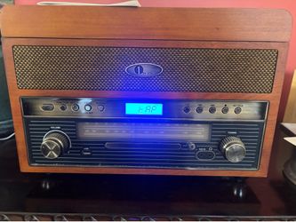 Record Player Turntable-3 speed, CD Player, cassette , AM/FM