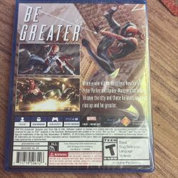 Unopened Spider-Man  PS4