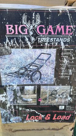 Big Game Treestands Lock & Load Game Cart