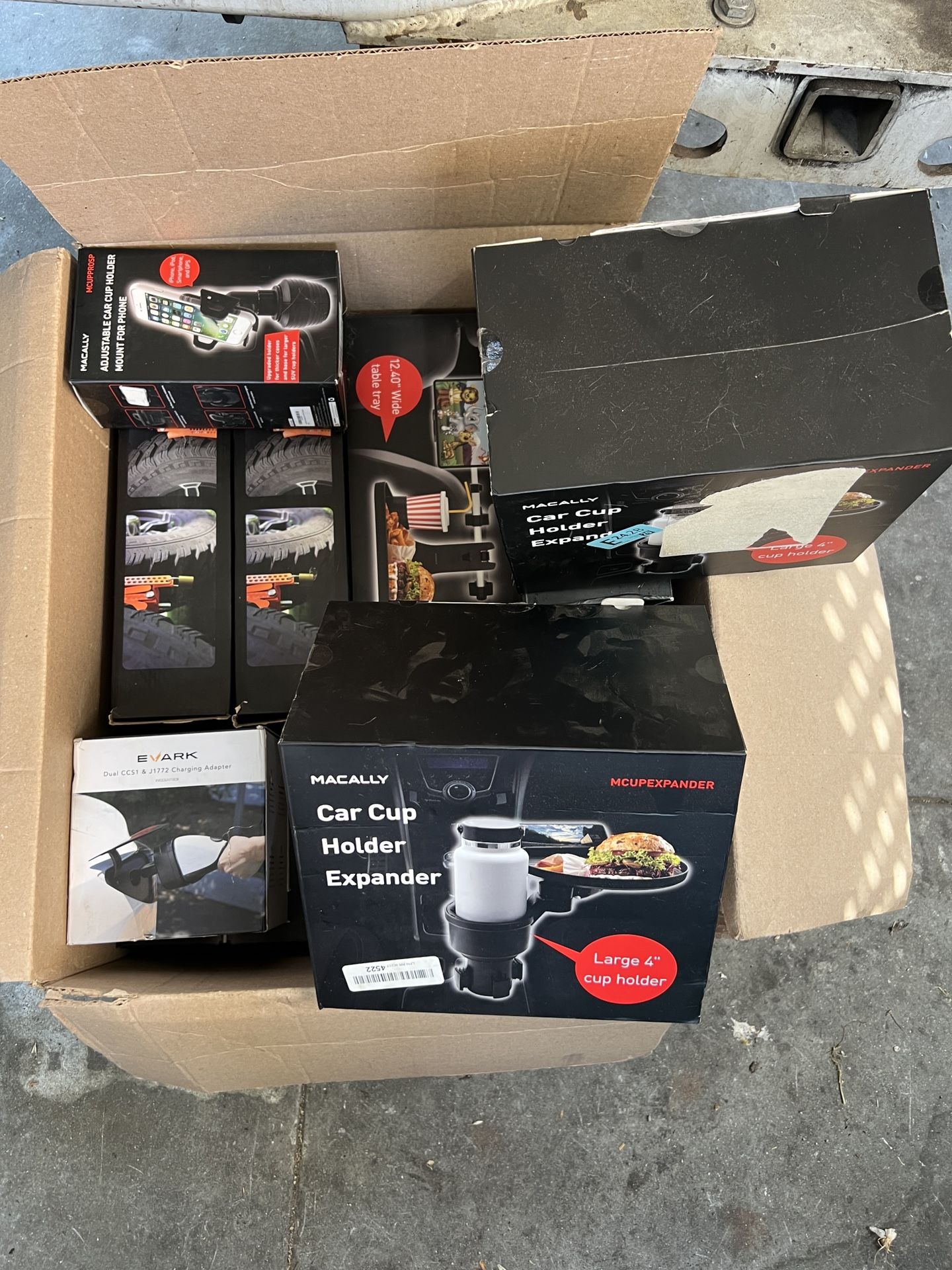 Lot of car accessories