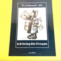 1991 Hummel Calendar For Prints