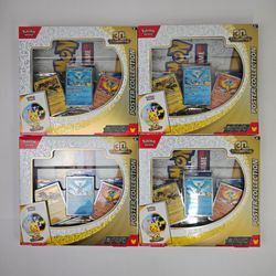 Pokemon 30th Anniversary Celebration Poster Collection Sealed Lot of 4