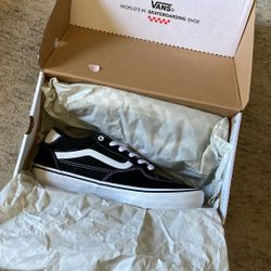 Vans Rowan Skateboarding Shoes Men’s 10 Black/White