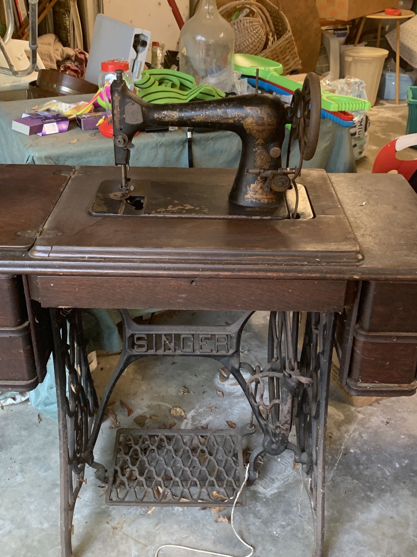 Antique Singer Sewing Machine