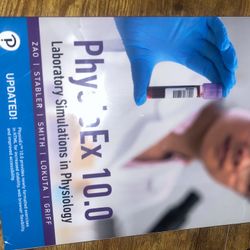 PhysioEx 10.0 : Laboratory Simulations In Physiology 1st Edition 