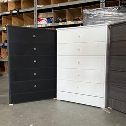 5 Drawer Dresser Assemble Colors Available 