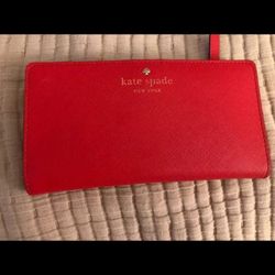 Kate Spade Red Wallet