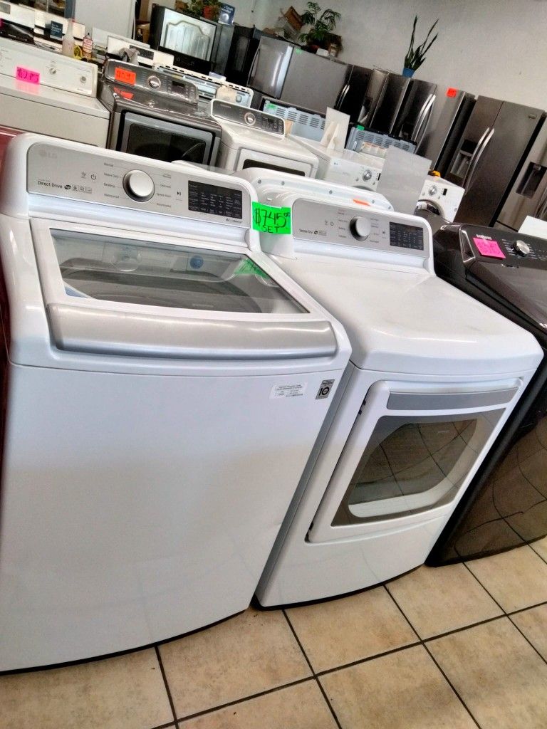 L.G. Washer And Dryer Set