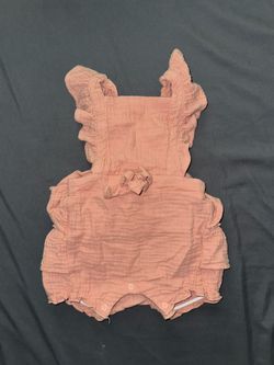 Pink Cute Toddler Romper