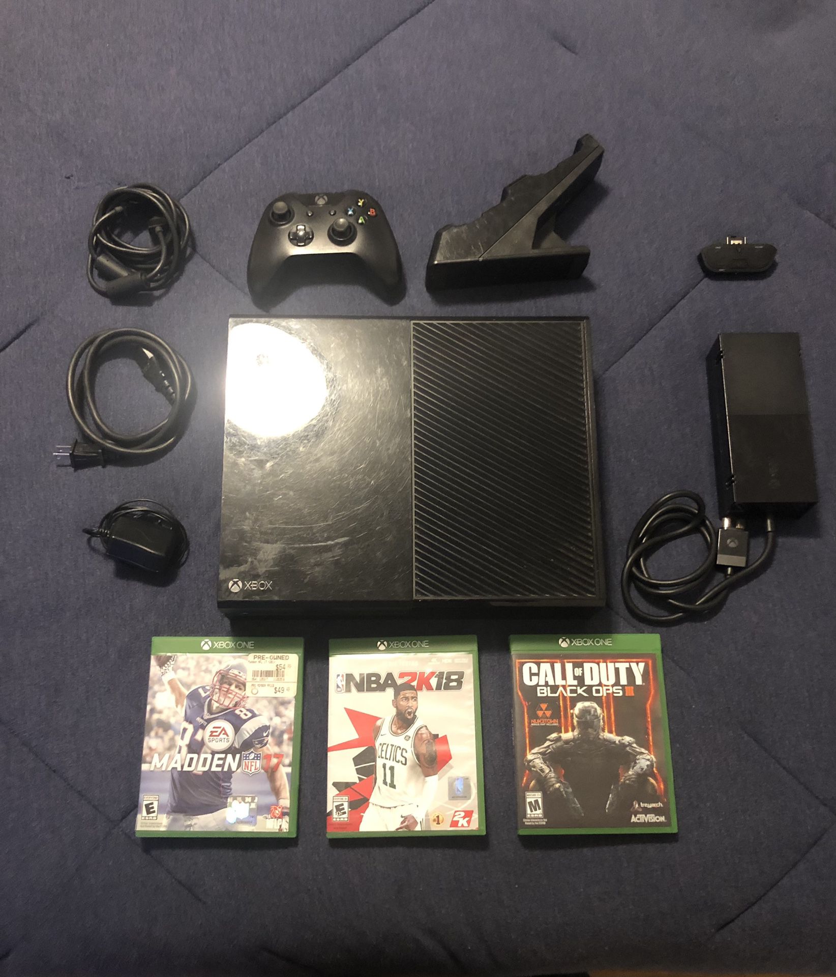 Xbox One With Other Accessories And Games
