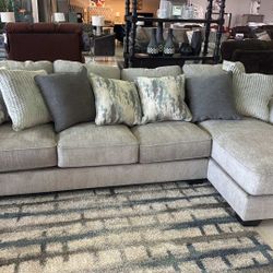 OM• $38 Initial • Brand New Ardsley Sectional With Chaise 