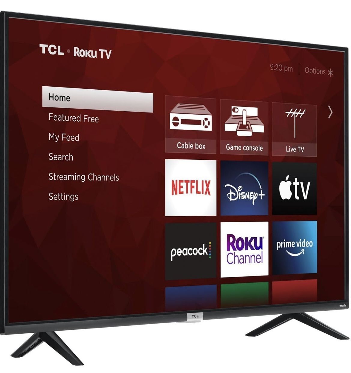 TCL 50-inch Class 4-Series 4K UHD Smart Roku LED TV