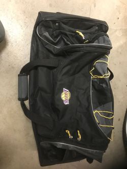 Lakers duffel luggage travel bag