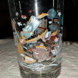 Lumiere And Mrs. Potts 25th Anniversary Glass 