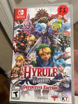 Hyrule Warriors definitive edtion Nintendo switch