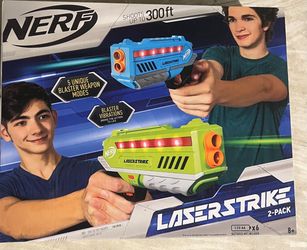 Nerf Laser  Strike-2Pack