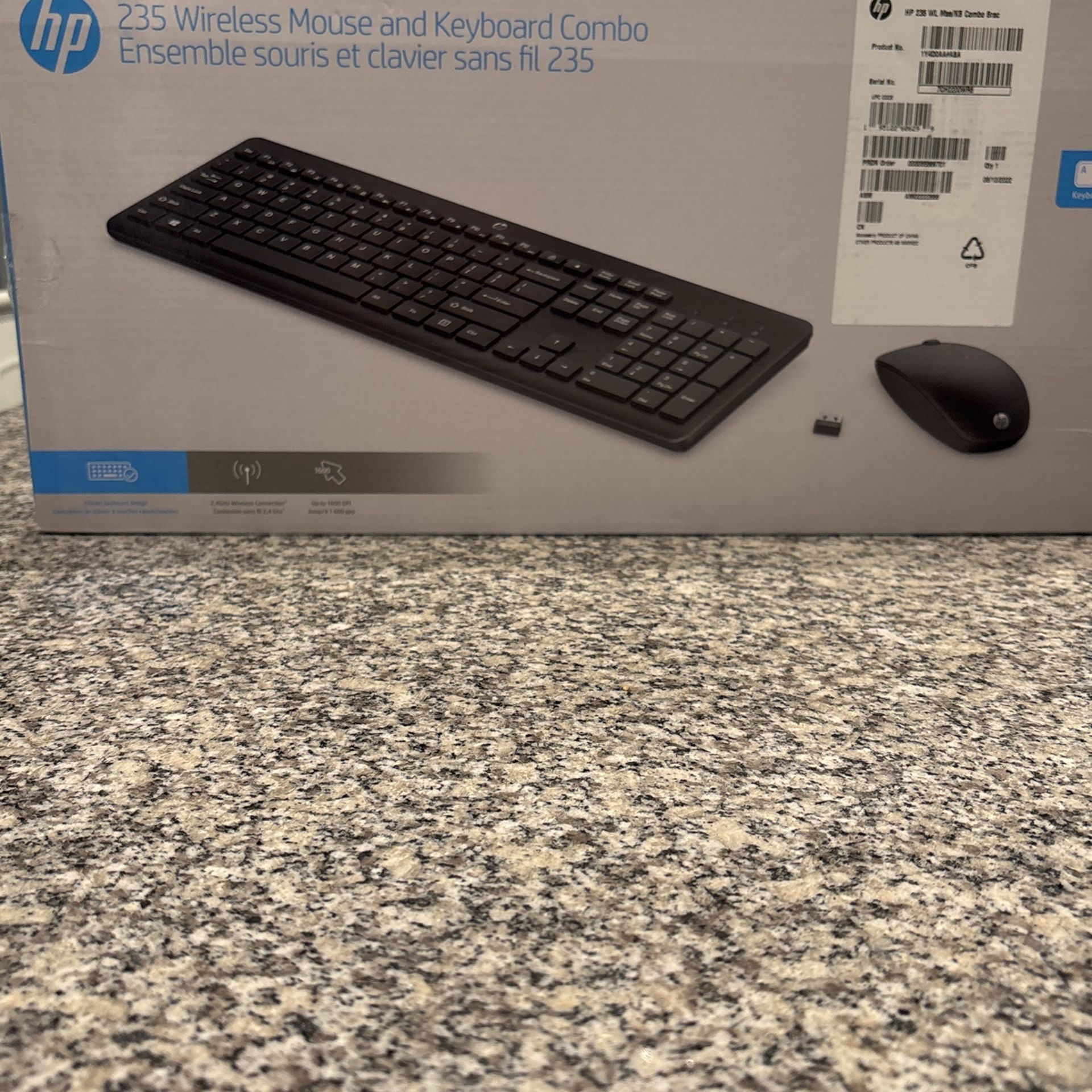 HP Wireless Keyboard & Mouse Combo