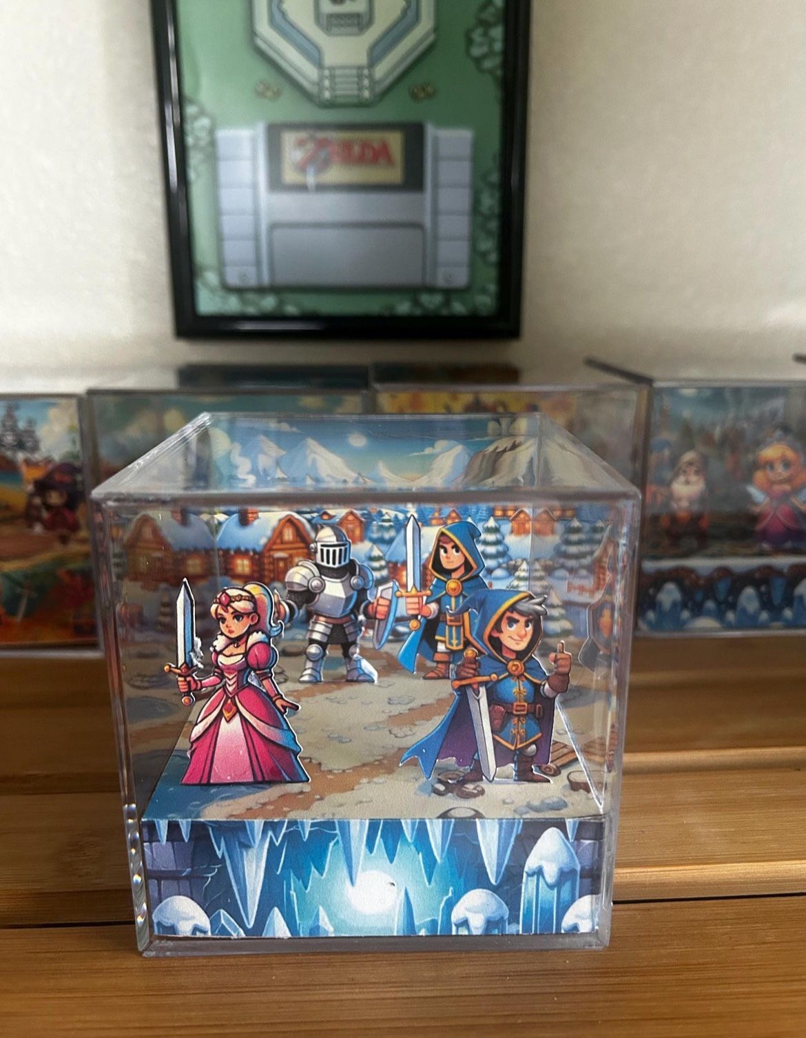 icy kingdom 3D handmade 