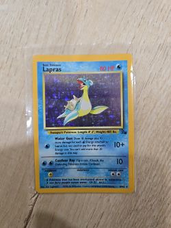 Lapras 10/62 Pokémon TCG Holo