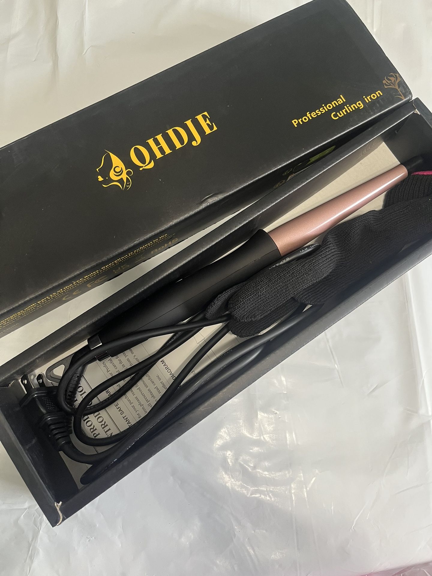 Hair curler iron