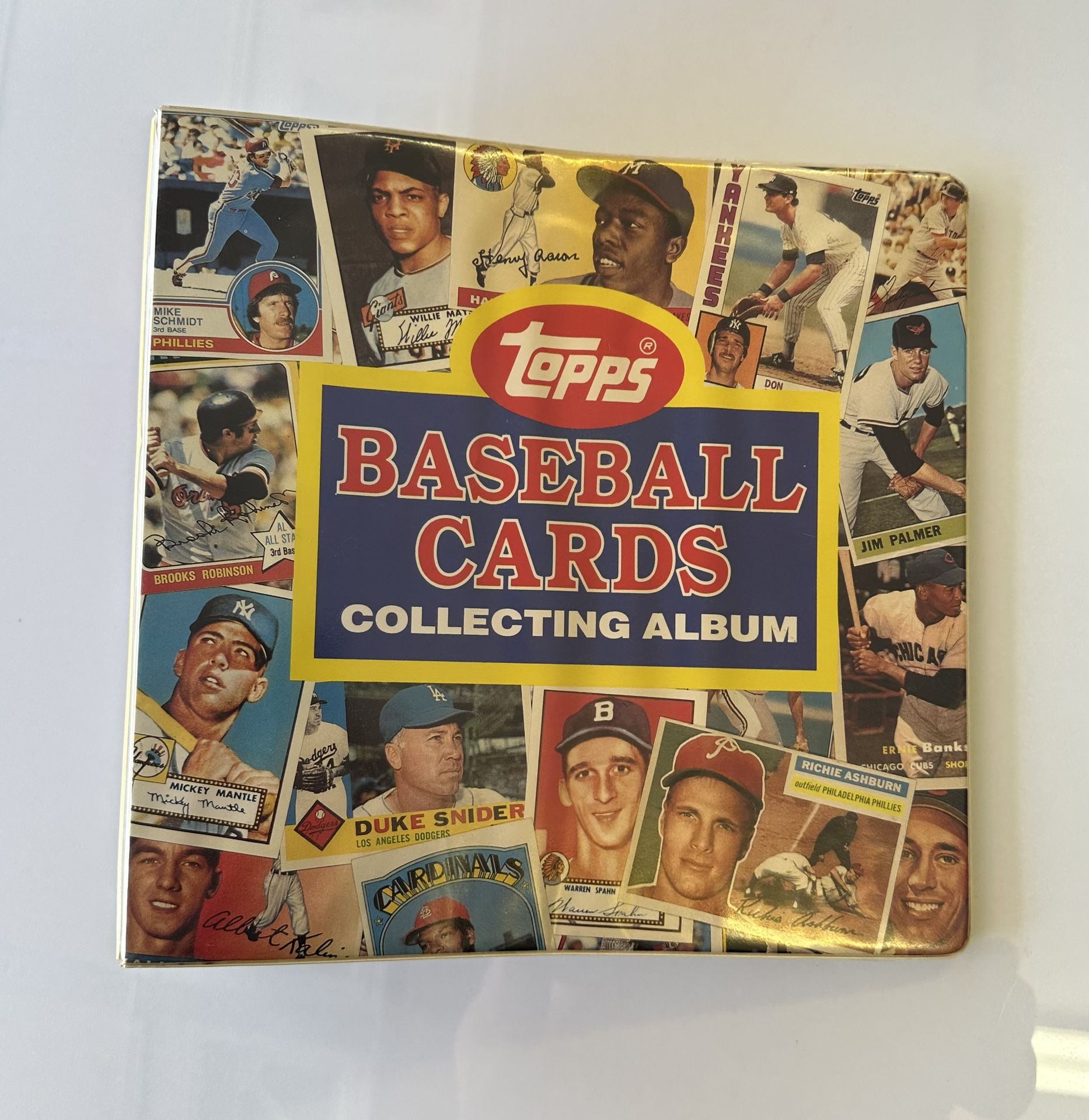 Vintage Tops Baseball Cards Collecting Album