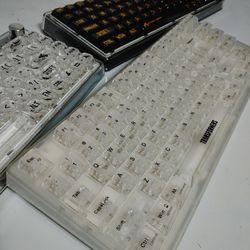 3 Transparent Hot Swappable Mechanical Keyboards (RGB USB C Etc)