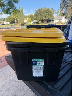 27 gallon storage bin