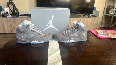 Jordan 5 Grey Wolf Size 10