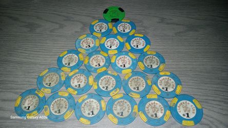El Dorado Gardena Casino Tokens Lot