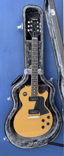 Epiphone Les Paul Special TV Yellow + Original Hard Case – Mint Condition