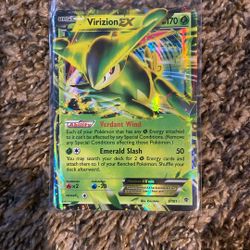 Virizion EX—Pokémon Card—2013
