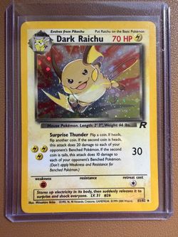 Dark Raichu Near Mint