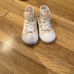 Converse Toddler Floral High-Top Sneakers