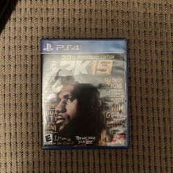 NBA 2K 19 PS4 Game