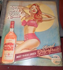Vintage Metal Sign