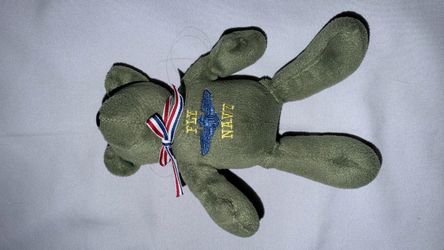 Fly Navy Stuffed Teddy Bear