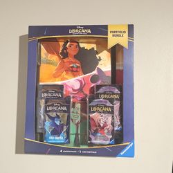 Sealed Lorcana portfolio bundle