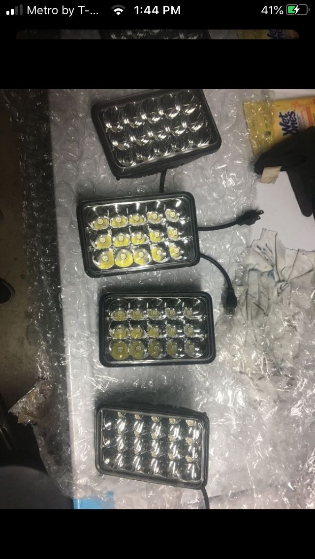 4x6 LED Headlights