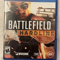 BATTLEFIELD HARDLINE (New With Receipt)