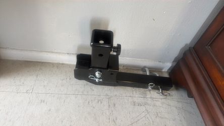 Folding 2” trailer hitch mount shank foldable adapter cargo wheel chair weight capacity:500 lbs